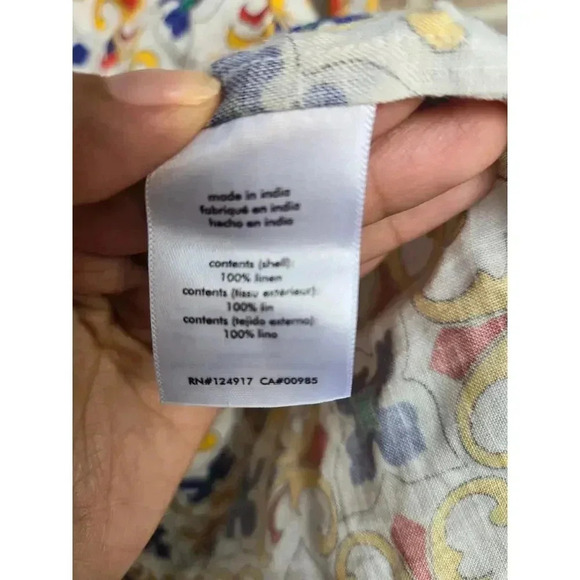 Weworewhat Shirt in Pearl Tile Multi Size M - Picture 5 of 6